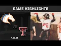 UT Arlington vs Texas Tech 4 23 25 Highlights 2025 Big 12 Softball