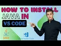 How to Install Java In Vs Code in Odia Complete Setup