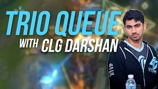 Imaqtpie - TRIO QUEUE WITH CLG DARSHAN ft. IWDominate