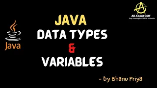 Java DataTypes and Varibles lec 6 Java Tutorial BhanuPriya