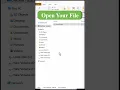 How to recover an unsaved file in Excel