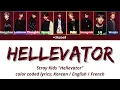 Download Lagu Stray Kids 'Hellevator' Lyrics (Color Coded Lyrics Korean / English / French)