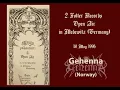 Download Lagu Gehenna (Norway) live 1996 - 2. Folter Records Open Air in Medewitz (Germany)