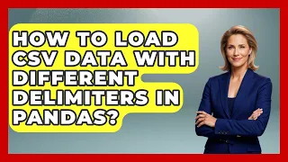 How To Load CSV Data With Different Delimiters In Pandas - Python Code School