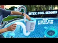 Unbox Easy Step by Step Setup Intex pool skimmer for our Coleman pool