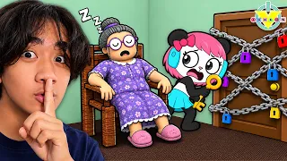 DON'T WAKE GRANNY! 😱 Can Ryan & Coco Escape?