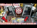 Harbor Freight Bench Grinder Stand Assembly DIY