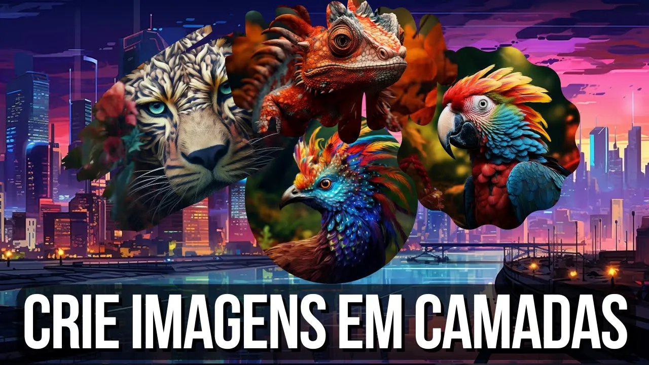 ????ADEUS PHOTOSHOP? IA GRÁTIS CRIA IMAGENS EM CAMADAS! #vispunk