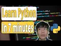 Complete Python Course in 7 minutes Beginner