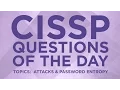 CISSP Practice Questions of the Day from IT Dojo -