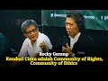 Rocky Gerung: Kenduri Cinta adalah Community of Rights, Community of Ethics