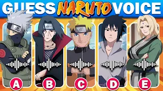guess the naruto character by their voice naruto naruto shippuden quiz itachi sasuke tsunade