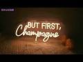 SYLHOME But First Champagne Led Neon Light Sign