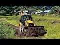 Lagu JCB Backhoe Loader-Road Construction-Leveling and Cutting Hill-Part 1