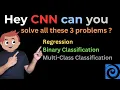 Can CNN Solve Regression Binary Classification Multi-Class Classification Explained
