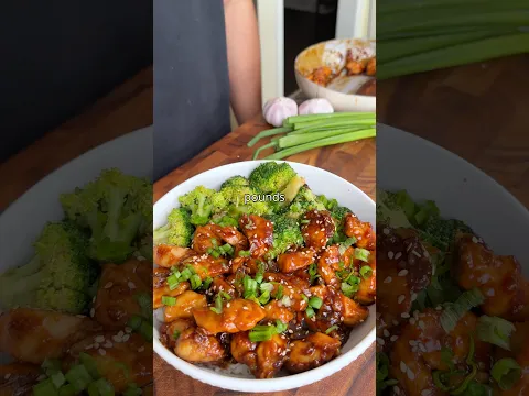 Honey Garlic Chicken for weightloss 🤤