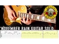 Lagu Learn the Epic Final Solo from November Rain – GNR Guitar Lesson with TABS