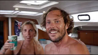 No Wind, Cargo Ships, Engine Trouble and an Unexpected Surprise – Ep. 69