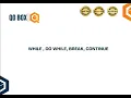 09 While do while break continue QO-BOX