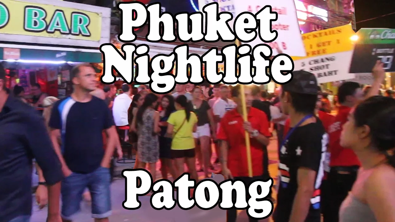 Phuket Nightlife Patong: Bars, Restaurants, Shopping, Thai Street Food & Bangla Road Vlog