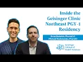 Inside the Geisinger Clinic Northeast PGY-1 Residency with Dr Bedwick and Dr Kachmarsky