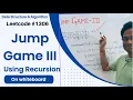 Jump Game III Recursion Explanation on WhiteBoard Leetcode 1306