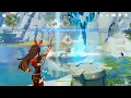 Geshin Impact Blow up 5 Exploding Barrels Challenge Qingce Village