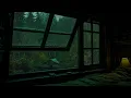 Sleep Better on a Rainy Day | The Soft Sound of Rain on the Window Makes You Free Your Mind& Relax⛈️