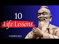 Confucius - 10 Life Lessons I Confucianism Life-Changing Lessons and Quotes