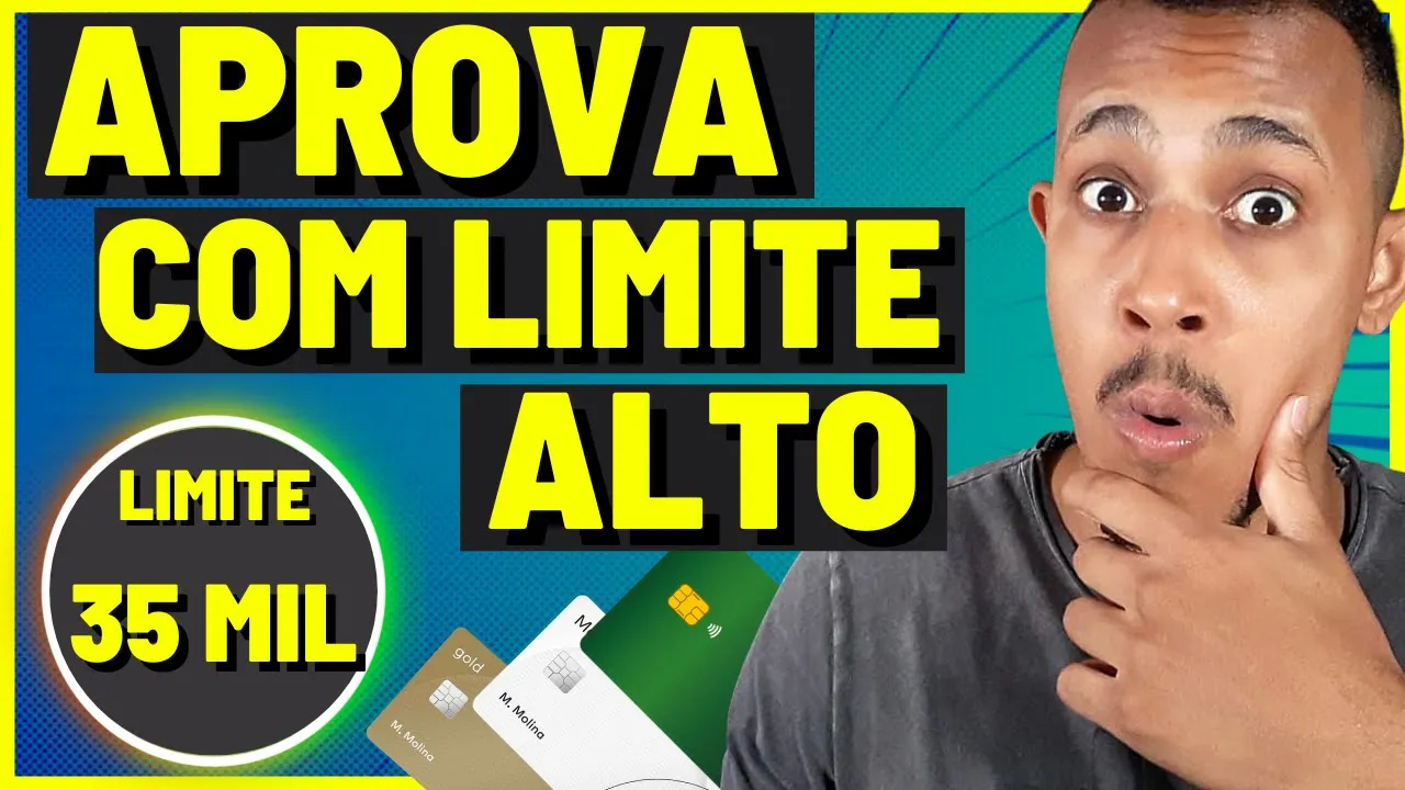 ❗ATENÇÃO❗ 15 CARTÕES DE CRÉDITO QUE APROVA COM LIMITE ALTO