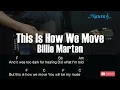 Lagu Billie Marten - This Is How We Move Guitar Chords Lyrics