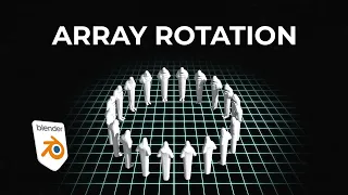 How to use the Array Modifier in Blender for Rotation