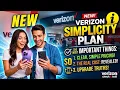 Verizon Simplicity Plan Terms Conditions Important Things You Need to Know