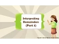 Interpreting Remainders Part 3