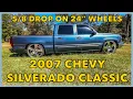 Chevy Silverado With Drop And 24 Wheels