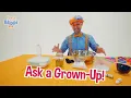 Blippi Learns and Plays with Colors! | Toys and Shapes | Educational Videos for Kids