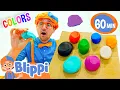 Lagu Blippi Learns and Plays with Colors! | Toys and Shapes | Educational Videos for Kids