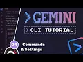Gemini CLI Tutorial - Commands Settings