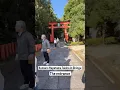 Lagu Entering the gates of Kumano Hayatama Taisha in Shingu, one of the three great Kumano shrines