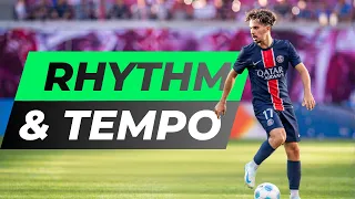 midfielders learn to control the rhythm of football in 5 minutes