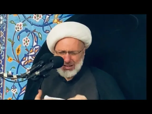 ⁣الحسين عند مصرع أبي الفضل بصوت الدكتور الشيخ إبراهيم العاملي 