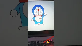 Doremon Design Using Python Turtle Graphics Python Programming
