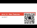 Java 14 - New Features