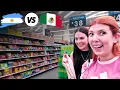 ARGENTINAS at a CDMX WALMART - MEXICO vs ARGENTINA SUPERMARKET Products