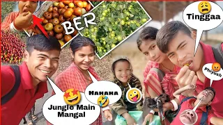 girl friend sath jungle mein mangal ber bhi kha liya reee yaaaar