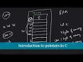 Introduction to pointers in C InterviewBit
