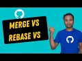 Part-2 Git GitHub Full Course merge vs rebase vs squash