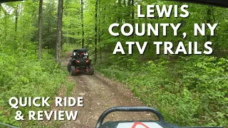 Lewis County ATV Trails Lewis County New York quick review