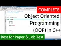 OOP Object Oriented Programming in C Tutorial in One Complete OOP Course in