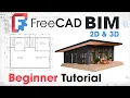 Lagu FreeCAD 2025 BIM - Architecture - Complete Beginner Tutorial